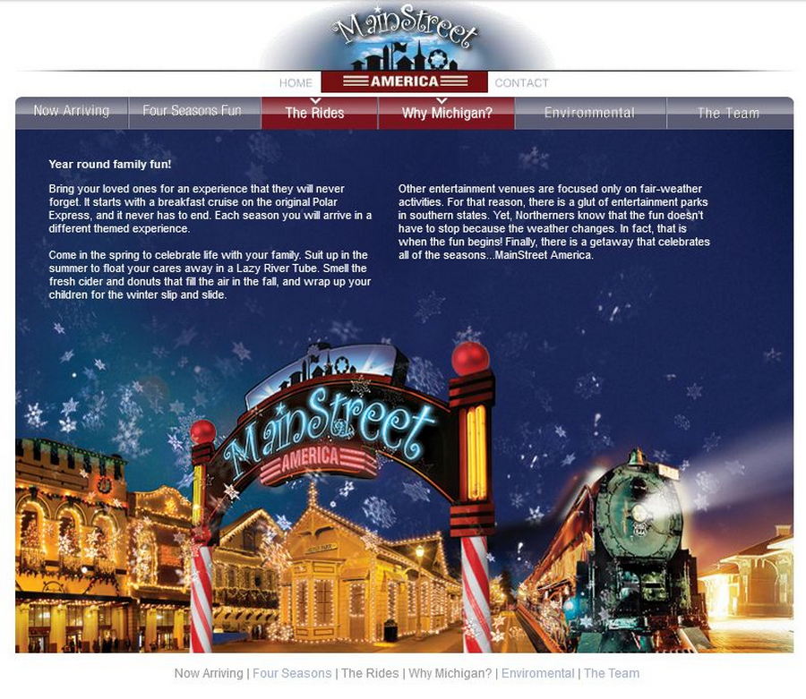 Main Street America Amusement Park (Cancelled) - Recovered From Old Website For Park (newer photo)